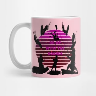 Kitesurfers Be Up With The Boards Retro Style Mug